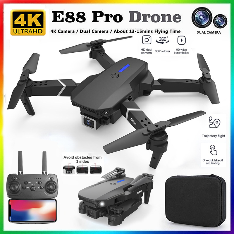 Drone E88 Rc Quadcopter - Nouveau Drone RC Professionnel E88 2026