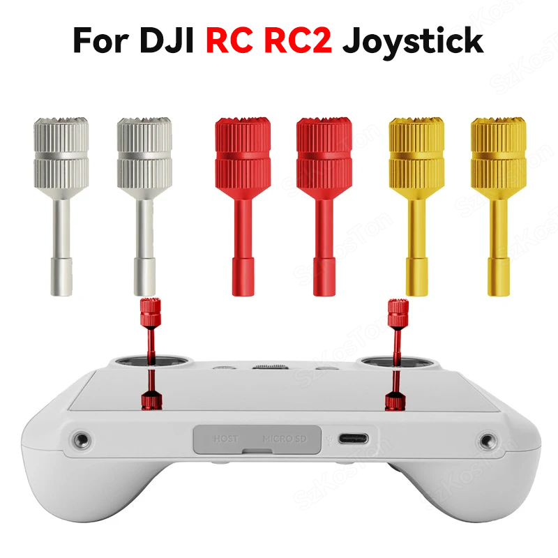 Drone Dji Rc Mini - Joystick arc-en-ciel en aluminium pour DJI