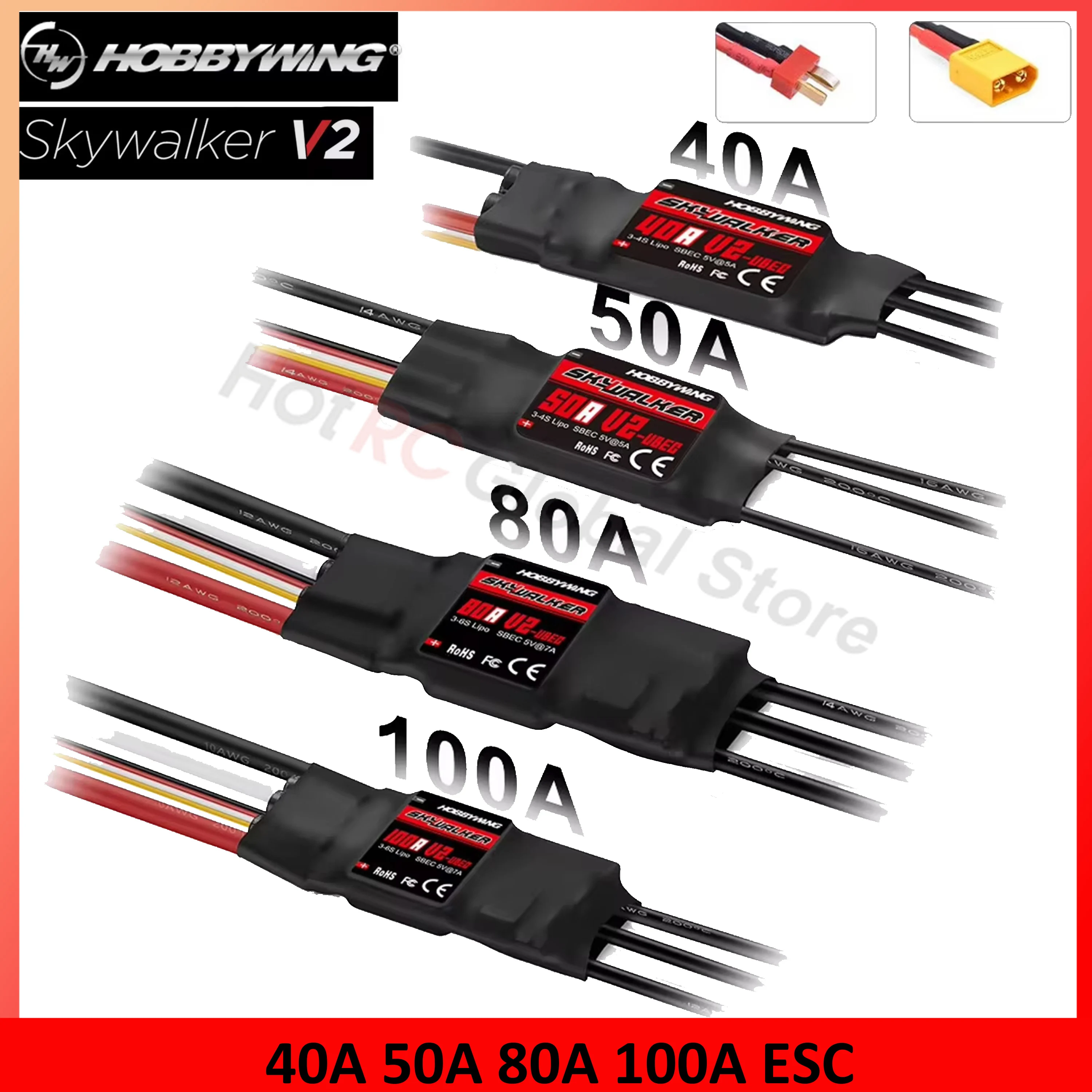 Drone Rc Leading - BBYWING-Contrôleur de vitesse ESC sans balais,