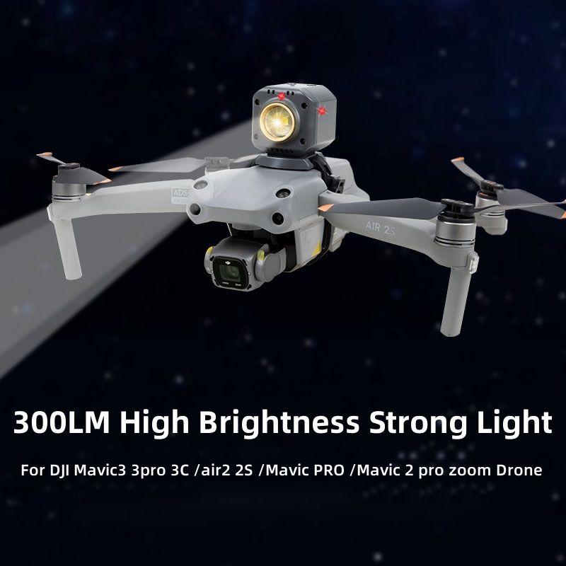 Drone Dji Rc Pro - Projecteur de nuit à lumière forte,