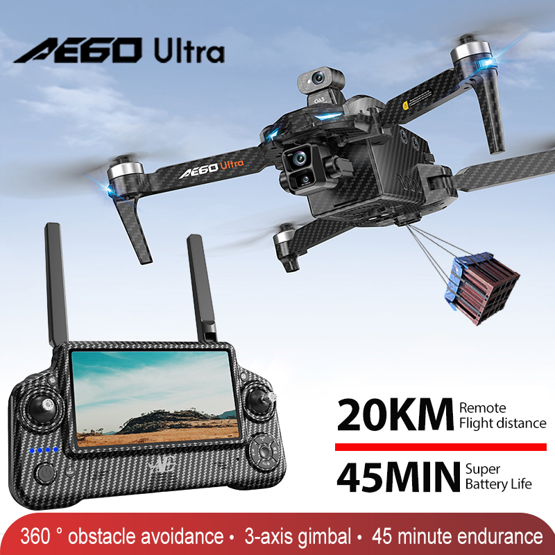 Drone Ae Rc - AE60 GPS Drone professionnel 8K caméra