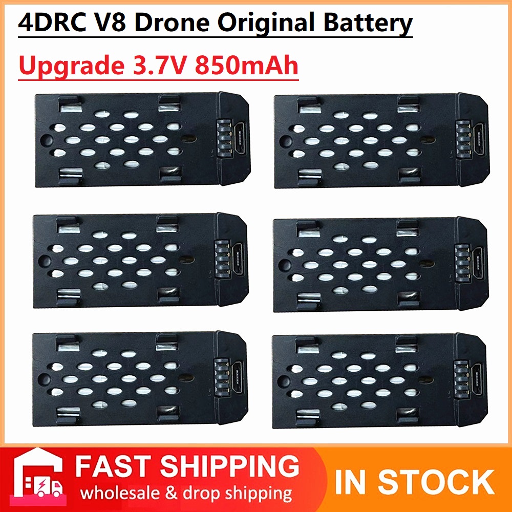 Drone Rc Leading - Batterie d'origine pour Drone 4DRC V8,