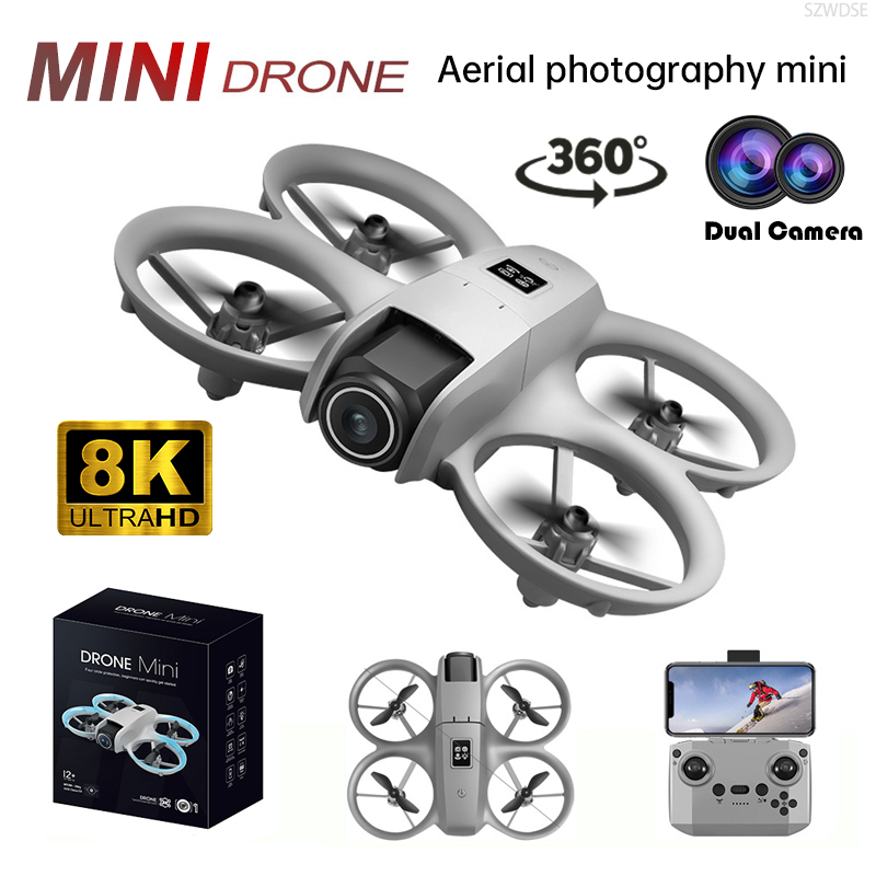 Drone Ae Rc - Mini Drone Professionnel avec Caméra 8K,
