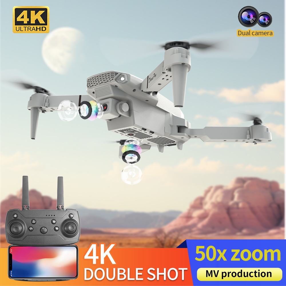 Nouveau Drone RC Professionnel - Drone E88 Rc Quadcopter avis et prix