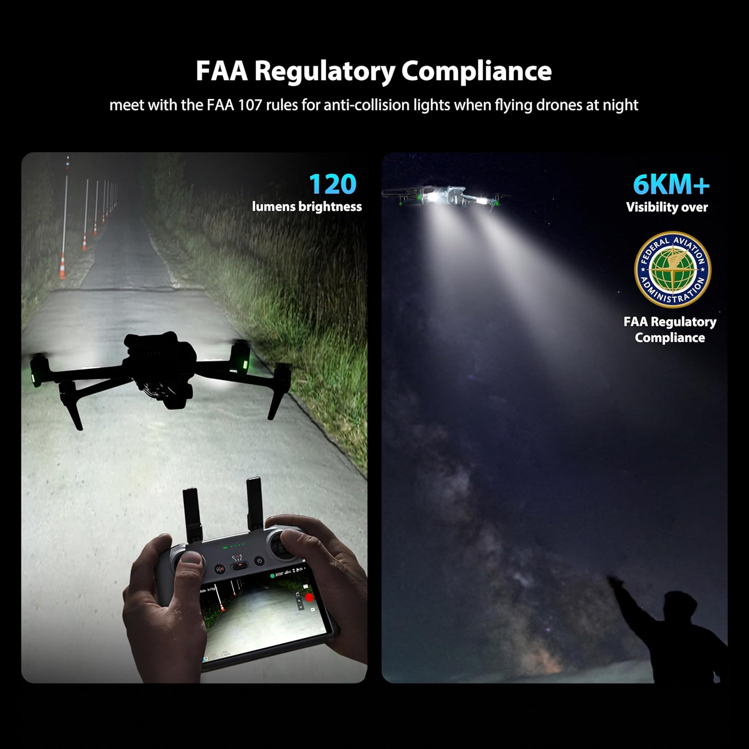 STARTRC Drone lumière strobosc - Drone Dji Rc Mini avis et prix