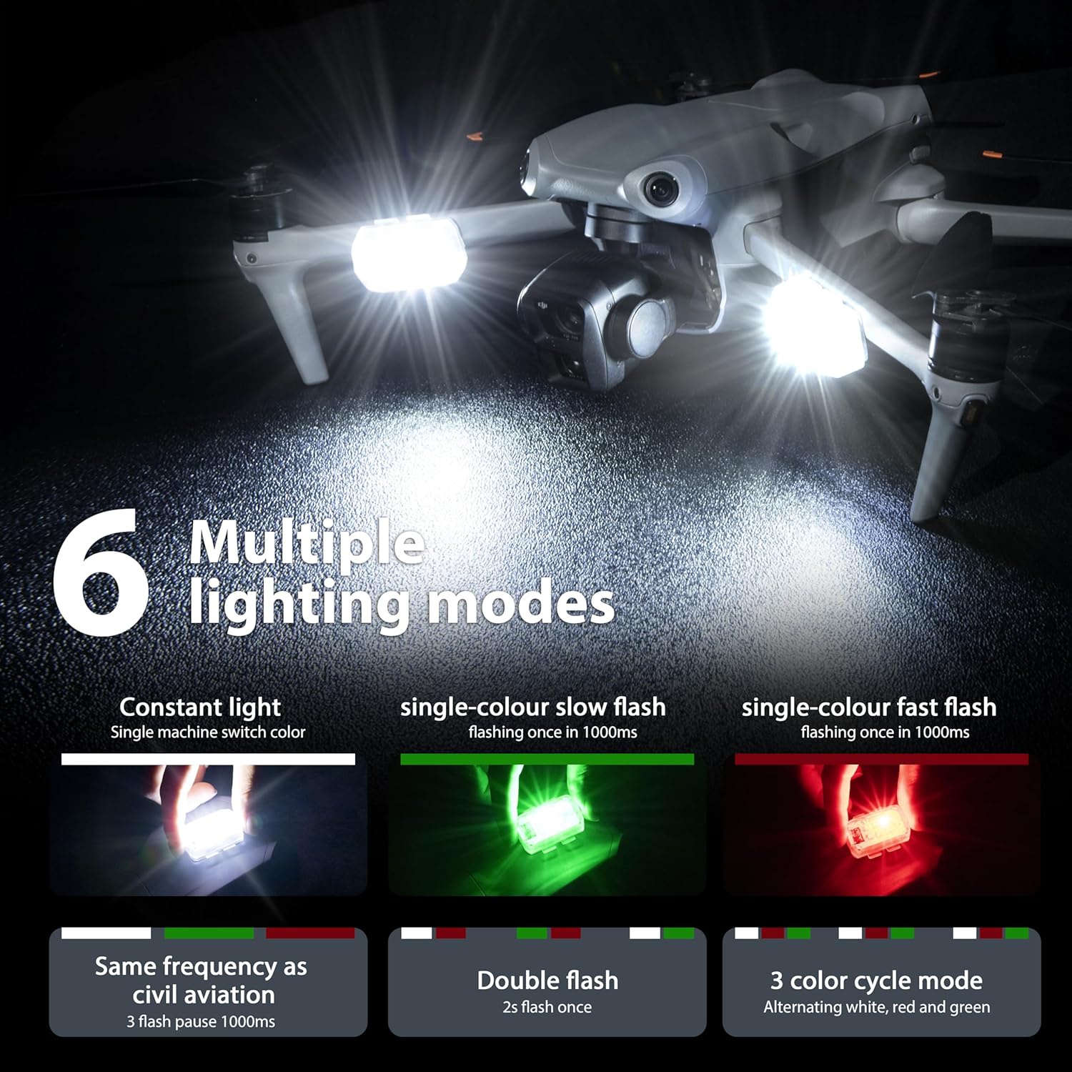 STARTRC Drone lumière strobosc - Drone Dji Rc Mini avis et prix