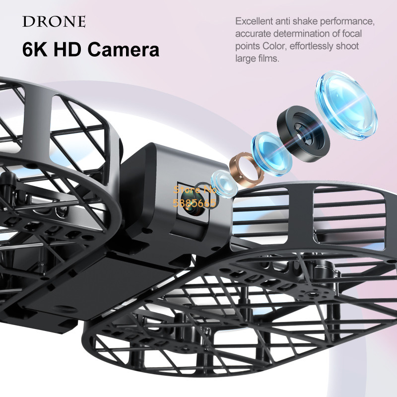 Caméra HD 8K 360 °   Protectio - Drone Ae Rc avis et prix