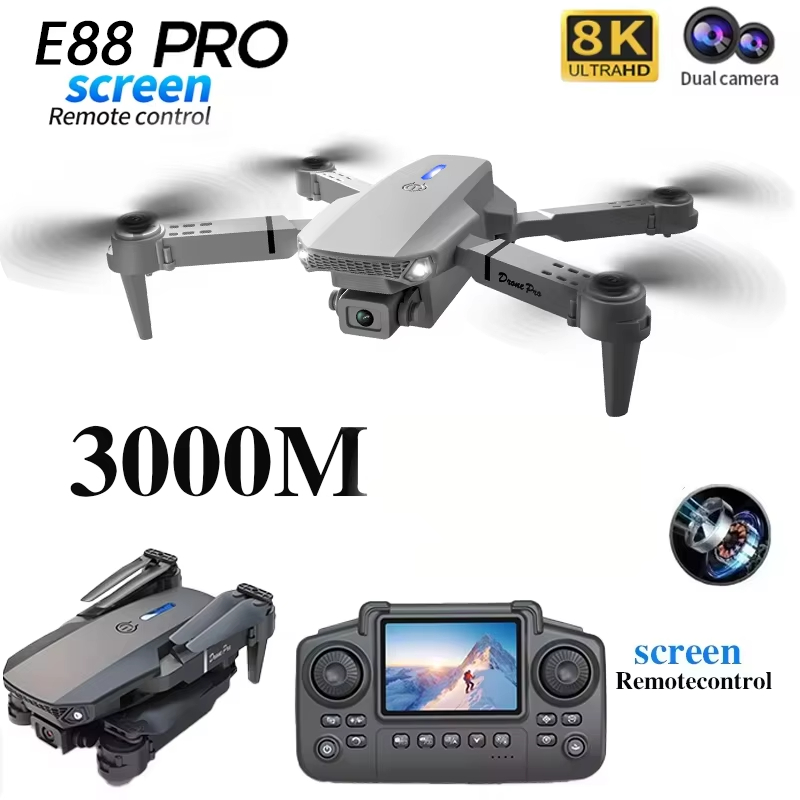 Nouveau drone E88 2026 avec ca - Drone E88 Rc Quadcopter avis et prix