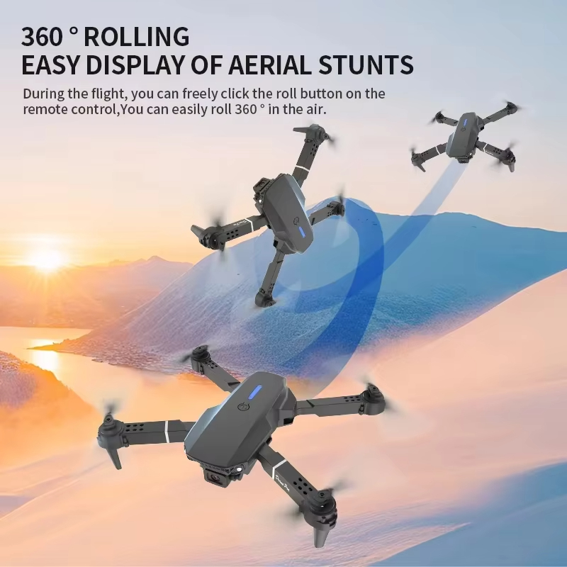 Nouveau drone E88 2026 avec ca - Drone E88 Rc Quadcopter avis et prix