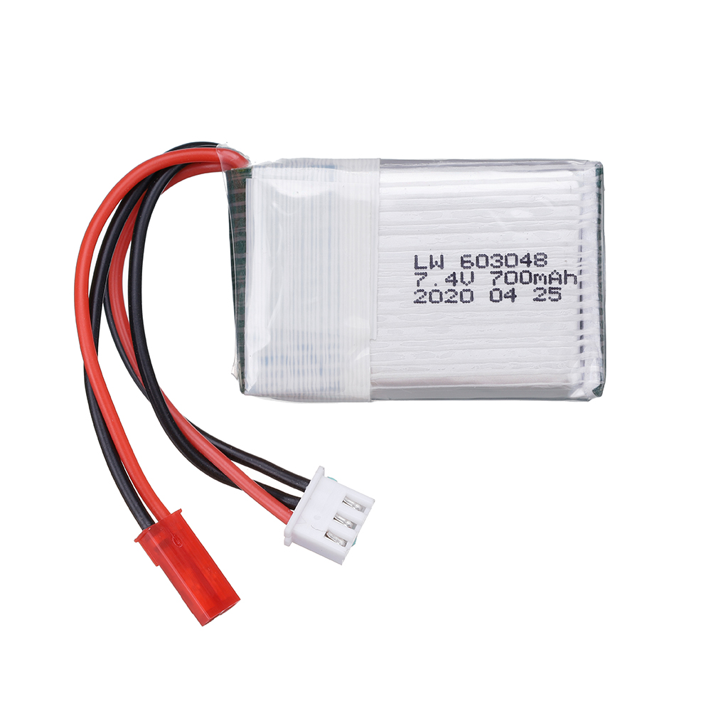 Batterie Lipo 7.4V 700mAh 25c  - Drone Rc Leading avis et prix
